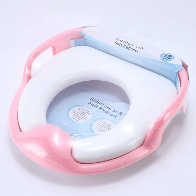 Baby Potty Training Toilet Seat | Soft Anti-Slip Toddler Toilet Training Seat with Splash Guard