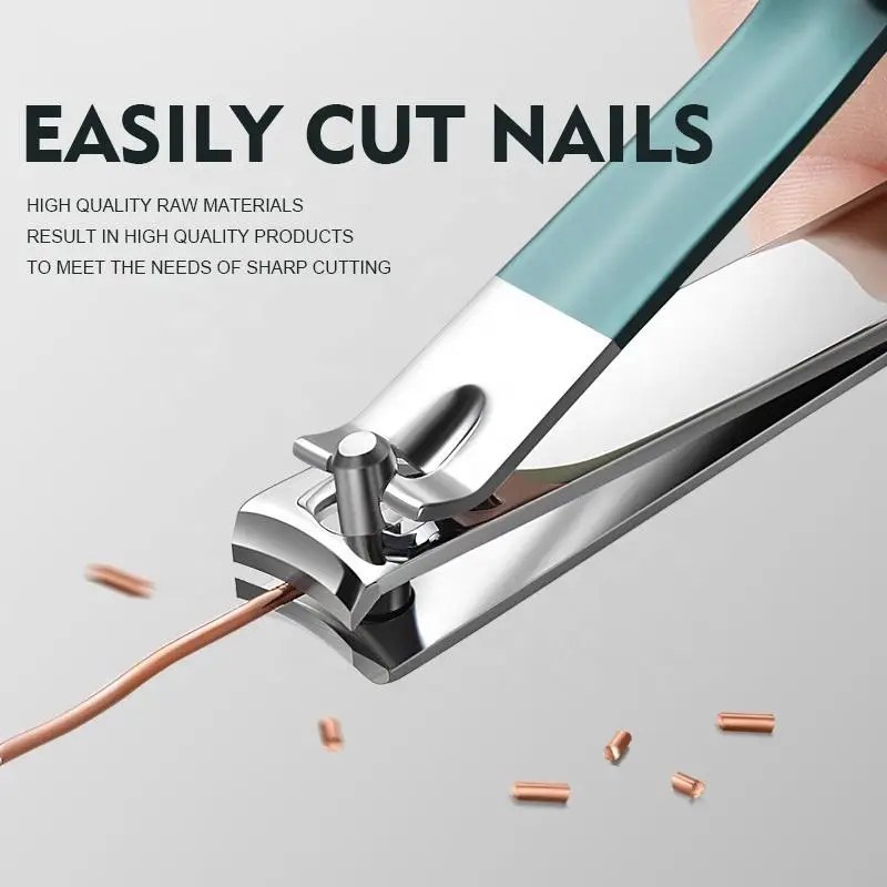 4Pcs Portable Manicure Nail Clipper Set | Compact Nail Care & Grooming Kit