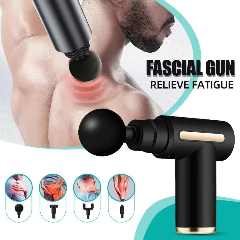 Electric Vibration Massage Gun | Portable Muscle Relaxation & Body Massager