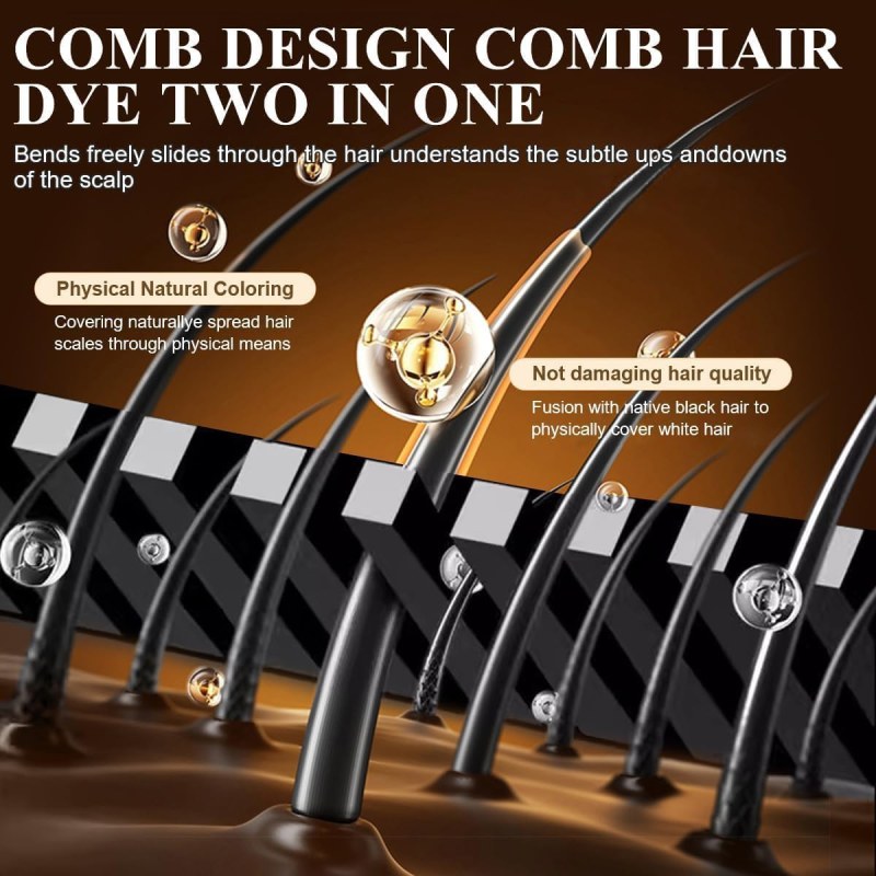 Temporary Hair Coloring Pen | Quick Hair Dye Touch-Up Pen with Long-Lasting Color