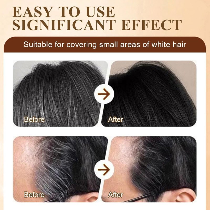 Temporary Hair Coloring Pen | Quick Hair Dye Touch-Up Pen with Long-Lasting Color