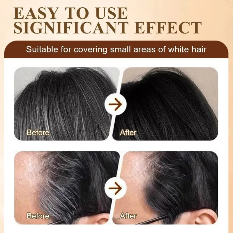 Temporary Hair Coloring Pen | Quick Hair Dye Touch-Up Pen with Long-Lasting Color