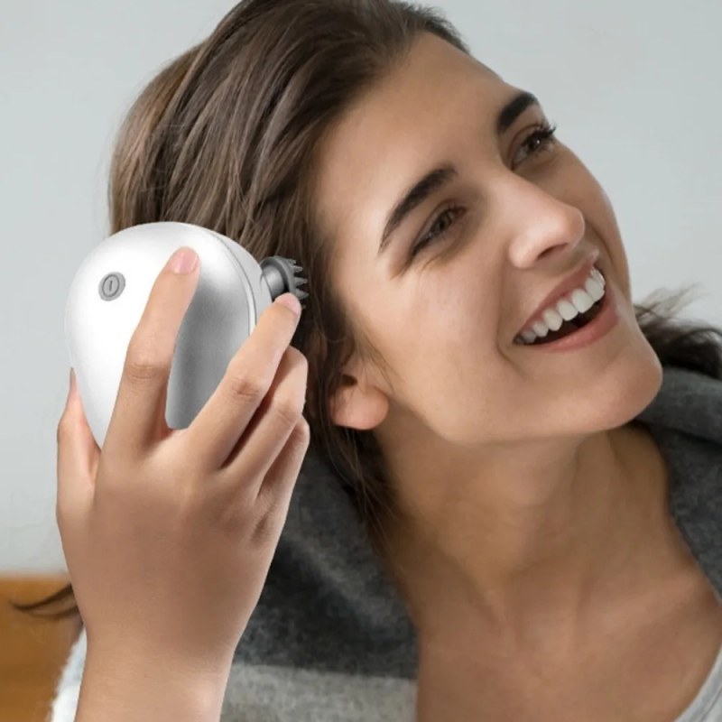 Rechargeable Head & Body Massager with Infrared Therapy | Full Body Relaxation Massager