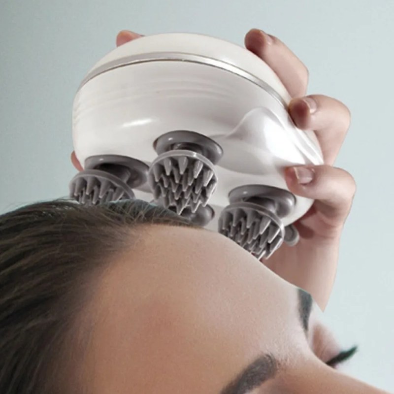 Rechargeable Head & Body Massager with Infrared Therapy | Full Body Relaxation Massager