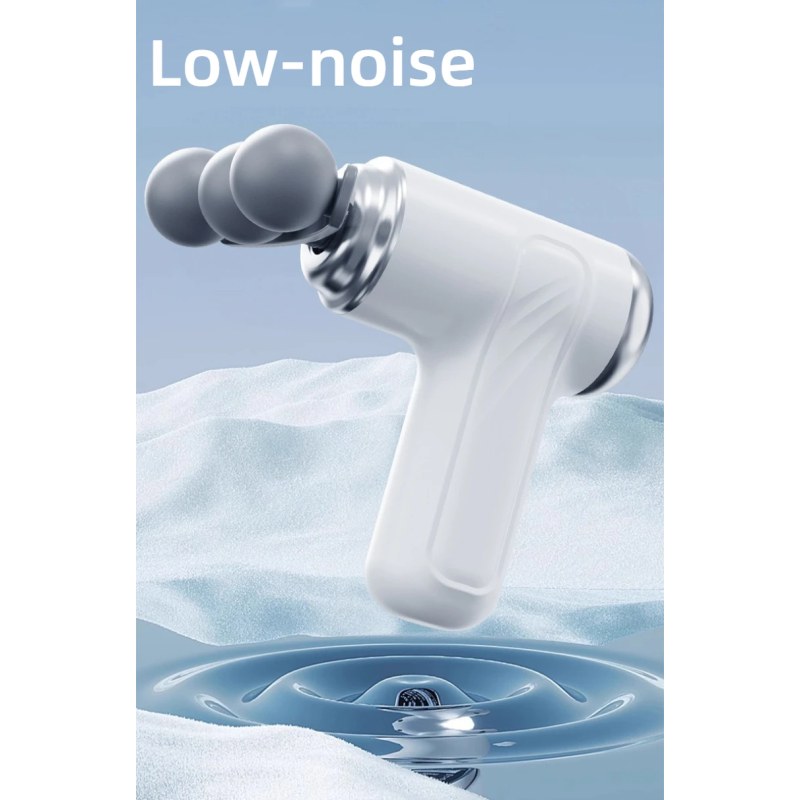 Powerful Mini Massage Gun – Quiet Electric Muscle Massager & Deep Tissue Percussion Massage Device