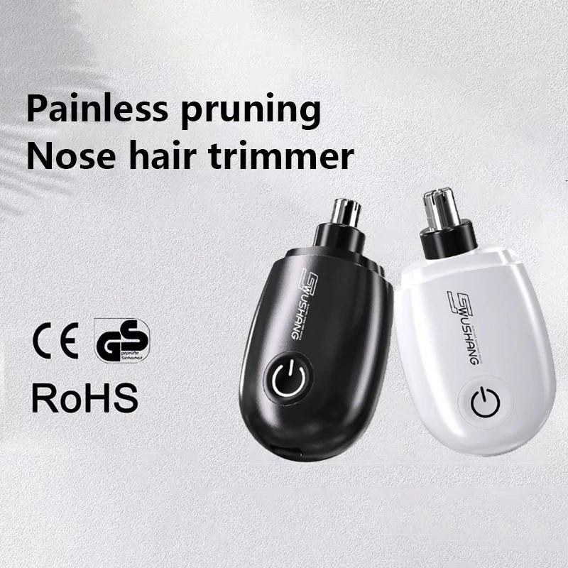 Portable Electric Nose & Ear Hair Trimmer | Rechargeable Nose Clipper