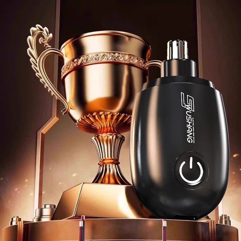 Portable Electric Nose & Ear Hair Trimmer | Rechargeable Nose Clipper